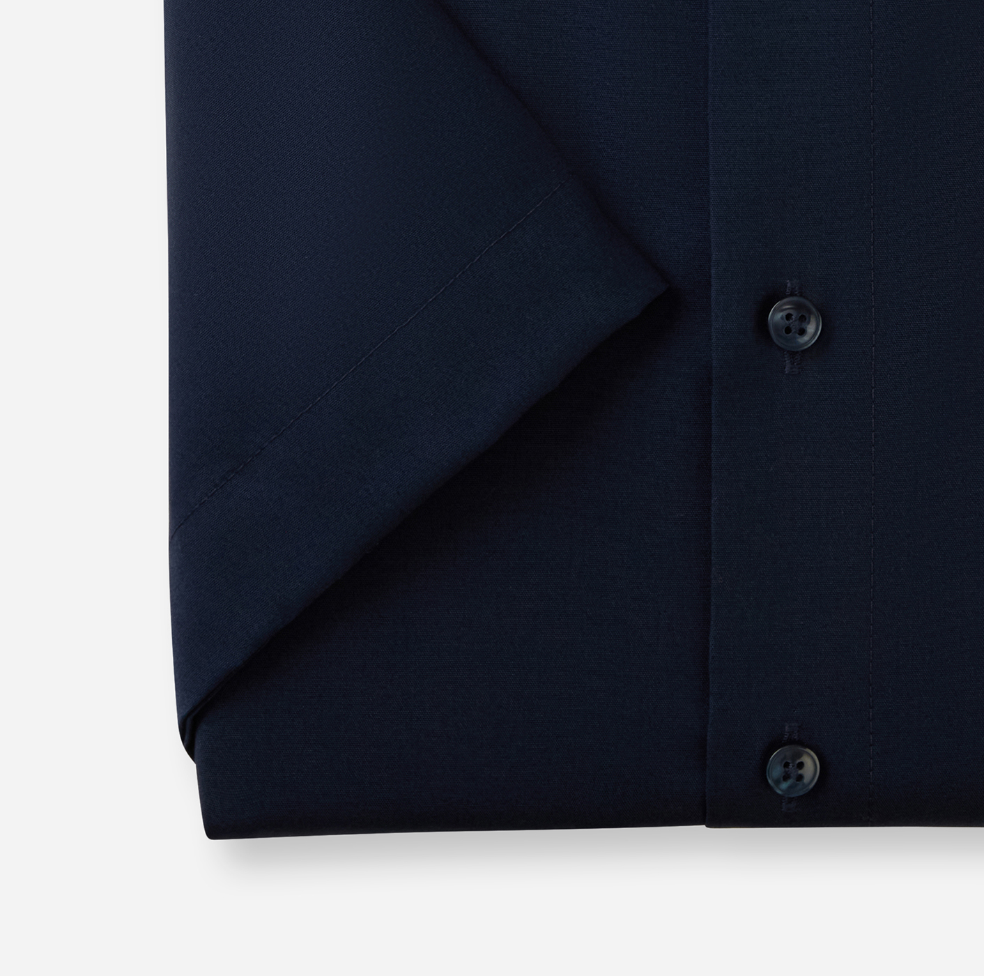 Hemd Herren Kobalt – OLYMP Luxor Comfort Fit Big, Detailansicht