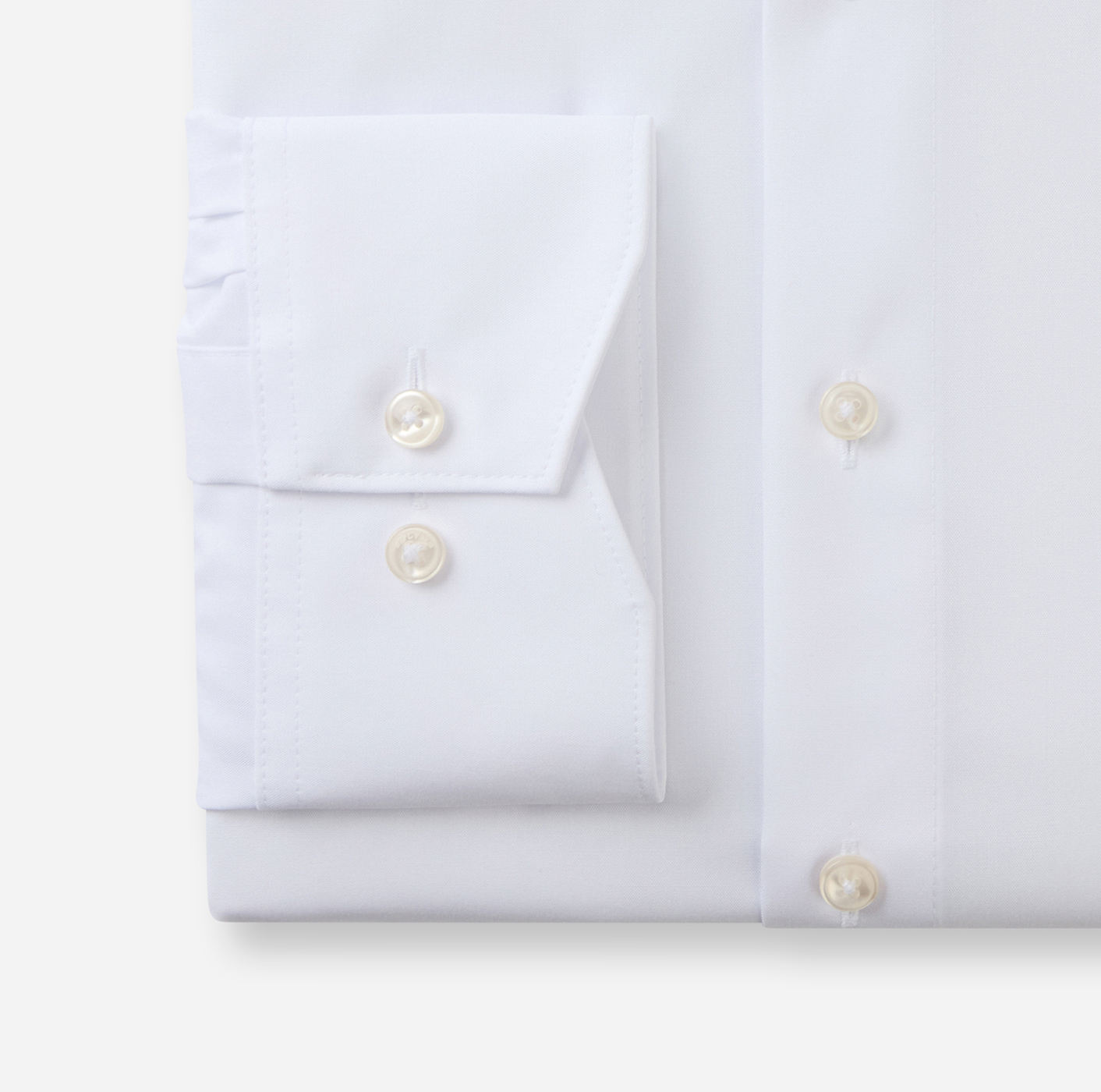 Hemd Herren Weiß – OLYMP Luxor Comfort Fit Big, Detailansicht