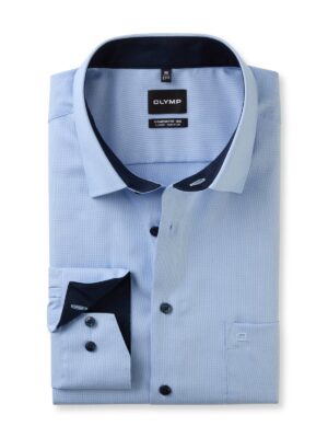 Hemd Herren Hellblau – OLYMP Luxor Comfort Fit Big