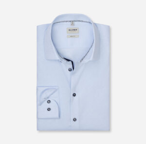 Hemd Herren Bleu – OLYMP Level Five 24/Seven Body Fit