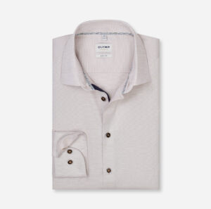 Hemd Herren Bleu – OLYMP Level Five 24/Seven Body Fit