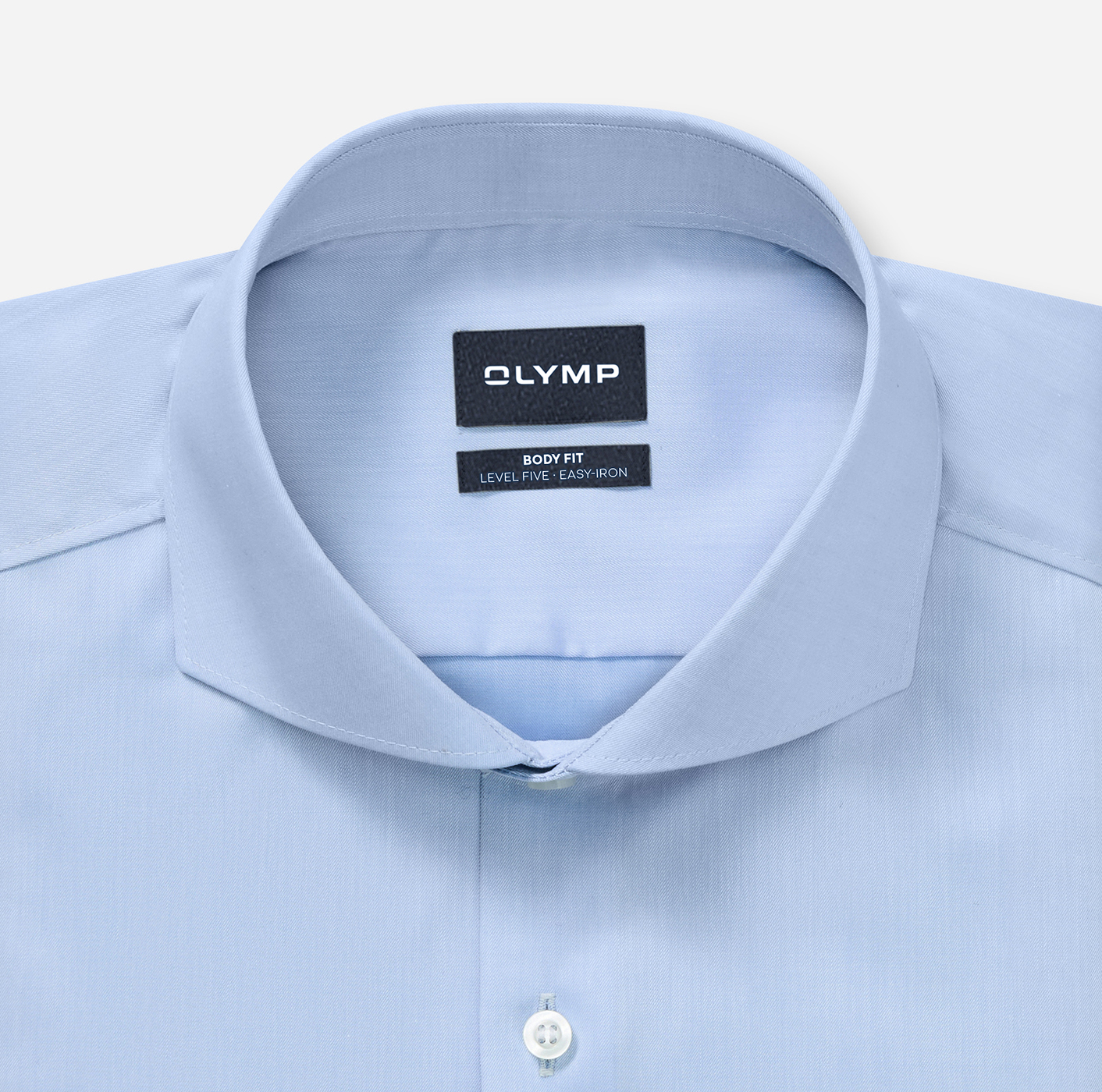 Hemd Herren Bleu – OLYMP Level Five Body Fit, Detailansicht