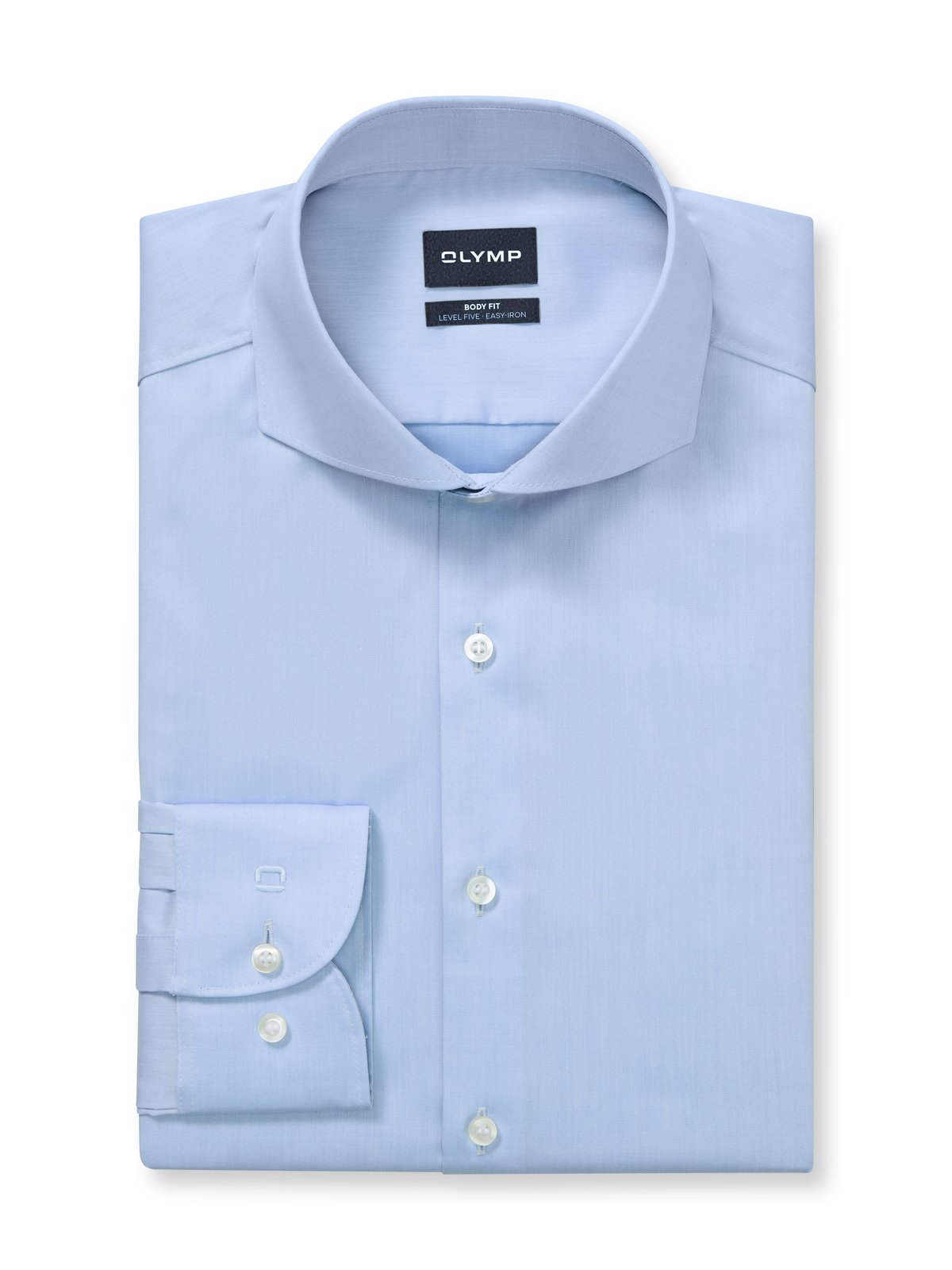 Hemd Herren Bleu – OLYMP Level Five Body Fit, Detailansicht