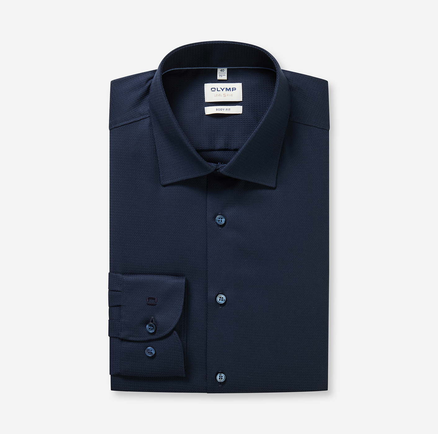 Hemd Herren Marine – OLYMP Level Five Body Fit