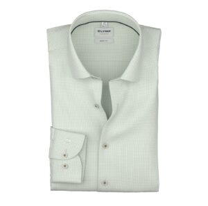 Hemd Herren Bleu – OLYMP Level Five Body Fit
