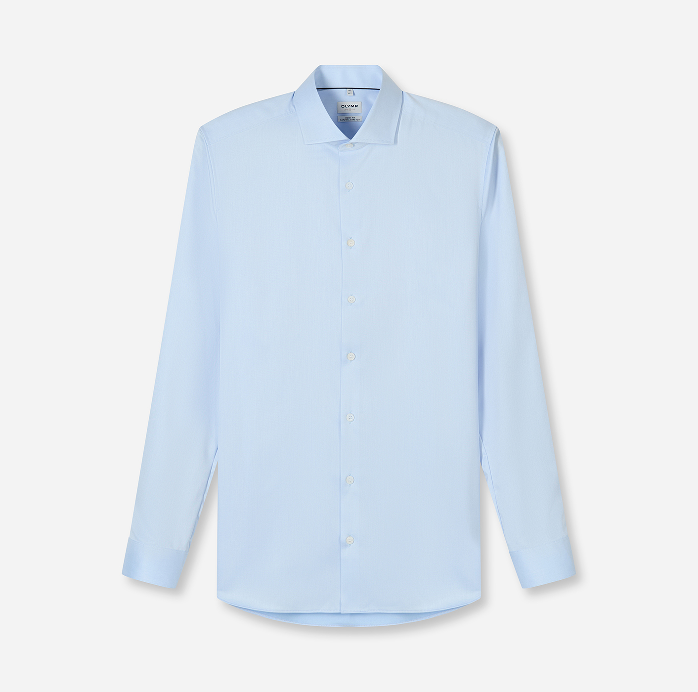 Hemd Herren Bleu – OLYMP Level Five Body Fit, Detailansicht