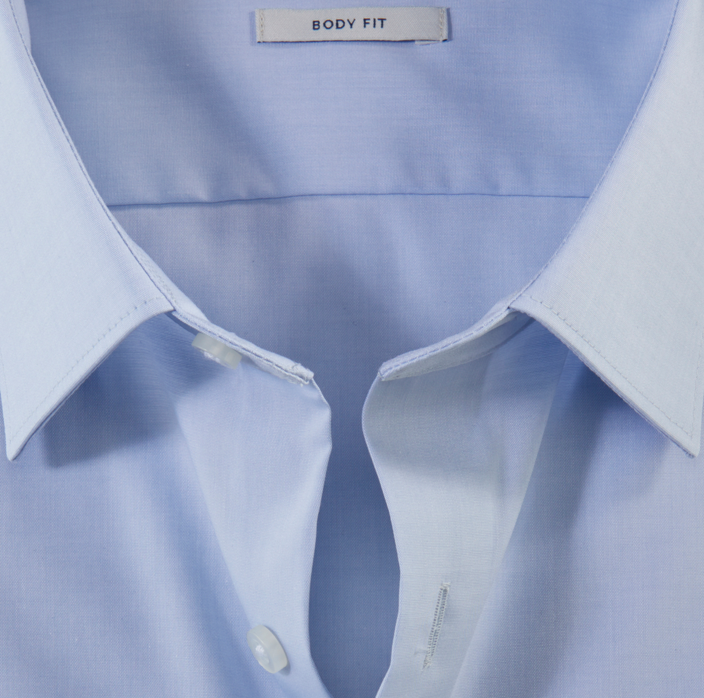 Hemd Herren Hellblau – OLYMP Level Five Body Fit, Detailansicht