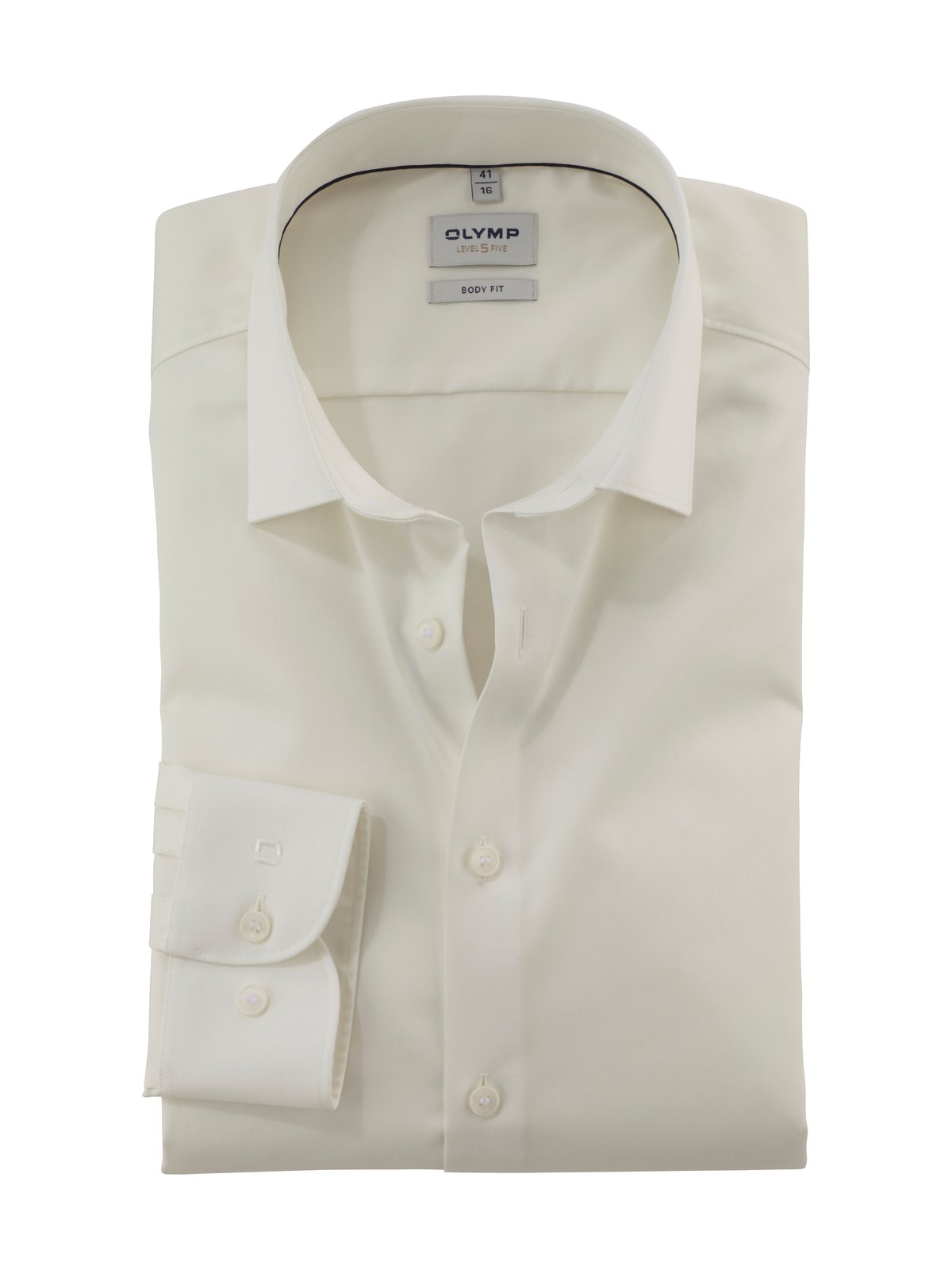 Hemd Herren Hellbeige – OLYMP Level Five Body Fit