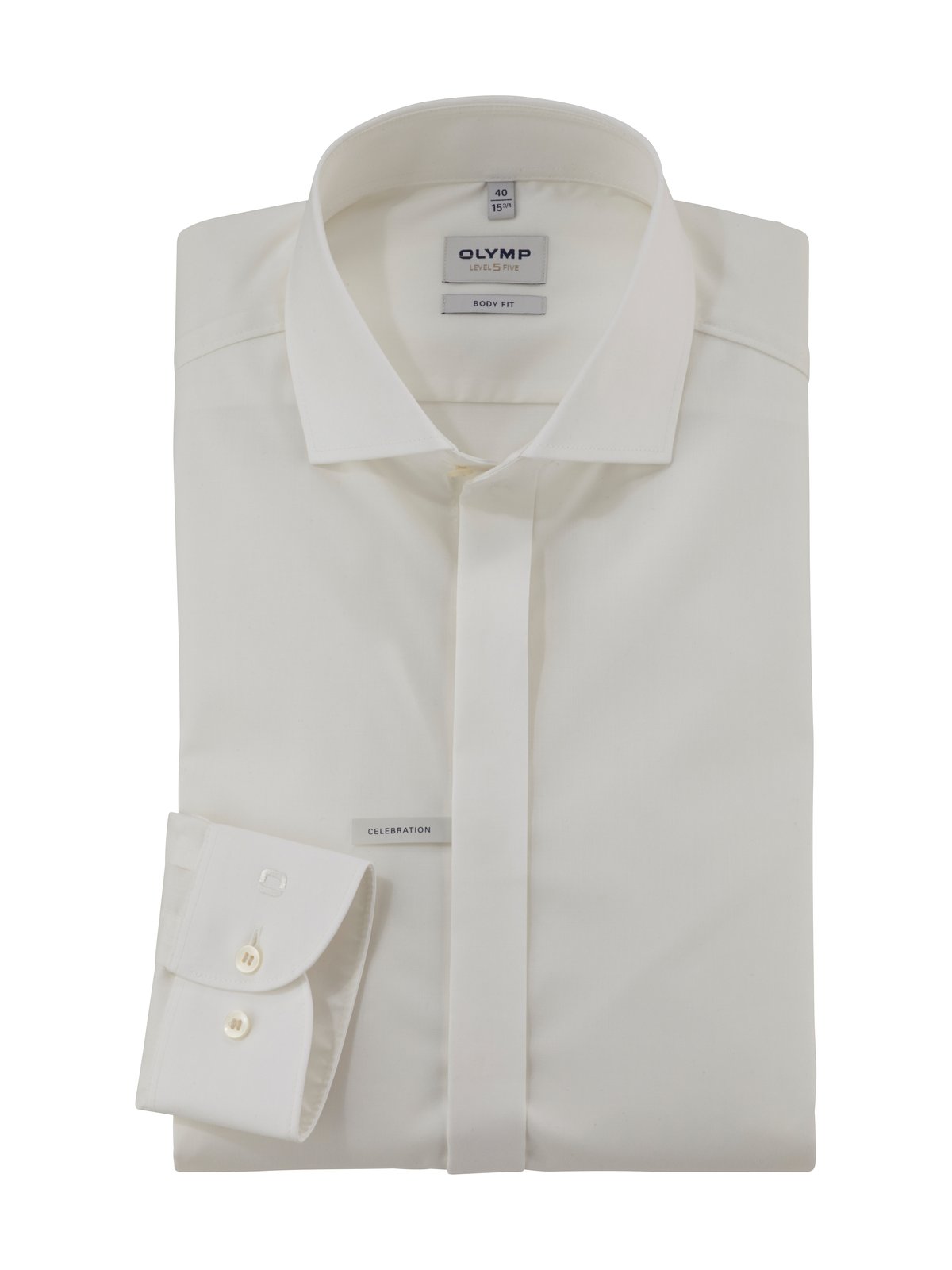 Hemd Herren Hellbeige – OLYMP Level Five Body Fit