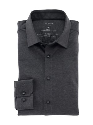 Hemd Herren Anthrazit – OLYMP No. Six 24/Seven Super Slim