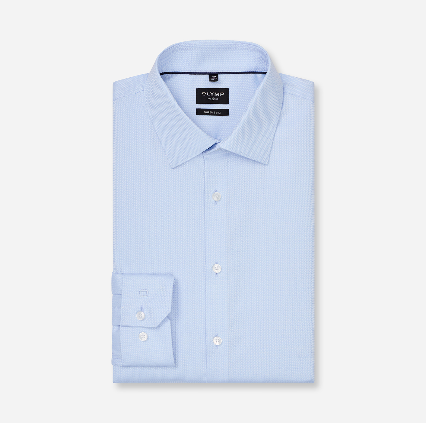 Hemd Herren Bleu – OLYMP No. Six Super Slim