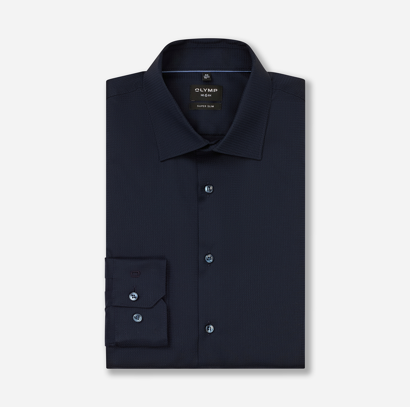 Hemd Herren Marine – OLYMP No. Six Super Slim