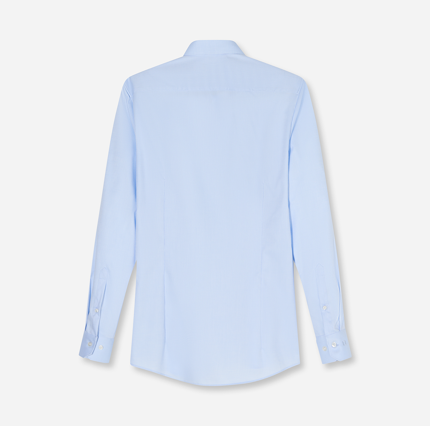 Hemd Herren Bleu – OLYMP No. Six Super Slim, Detailansicht