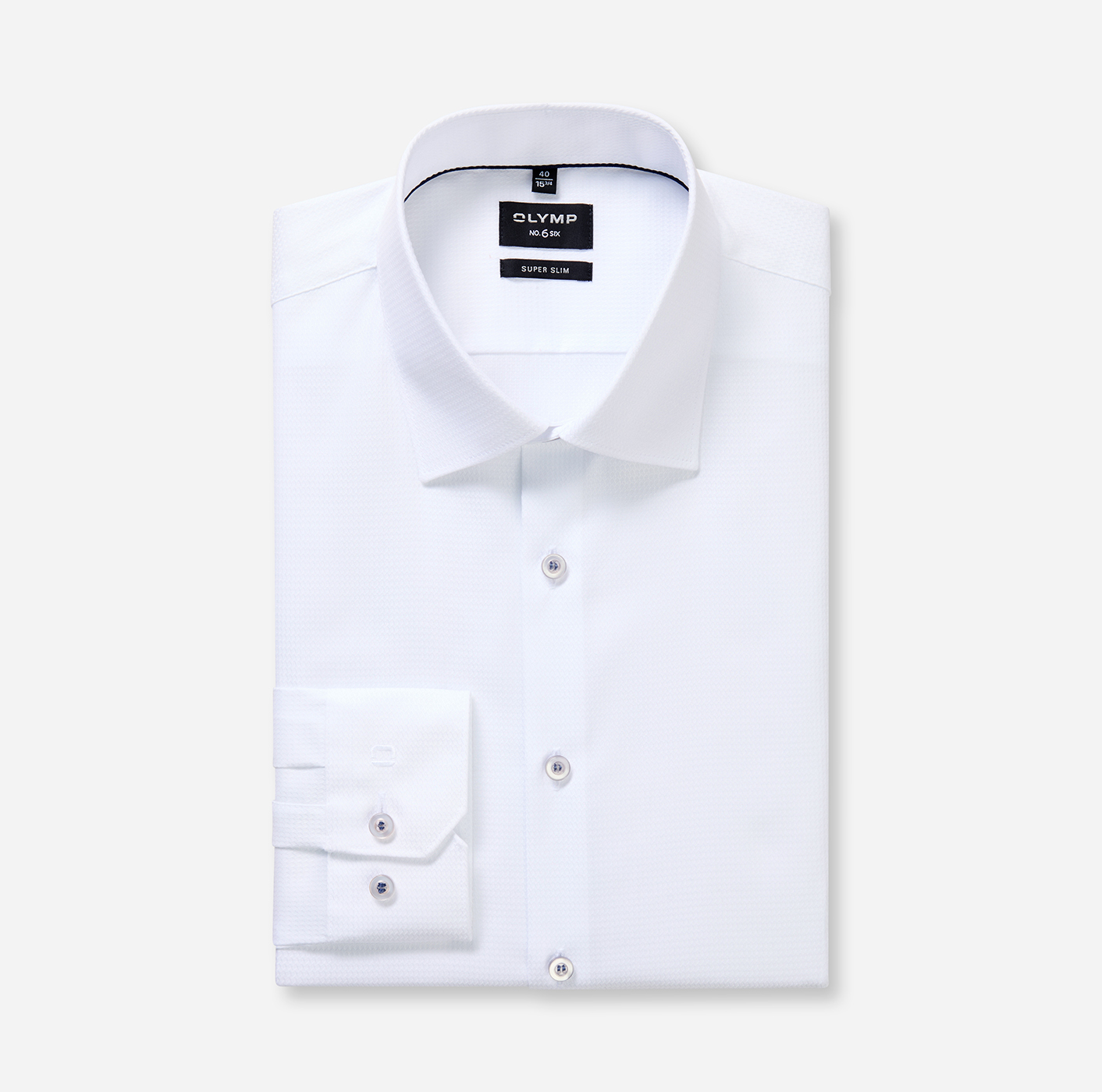 Hemd Herren Weiß – OLYMP No. Six Super Slim