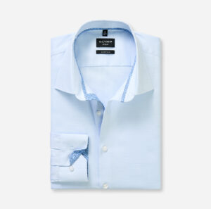 Hemd Herren Bleu – OLYMP No. Six Super Slim