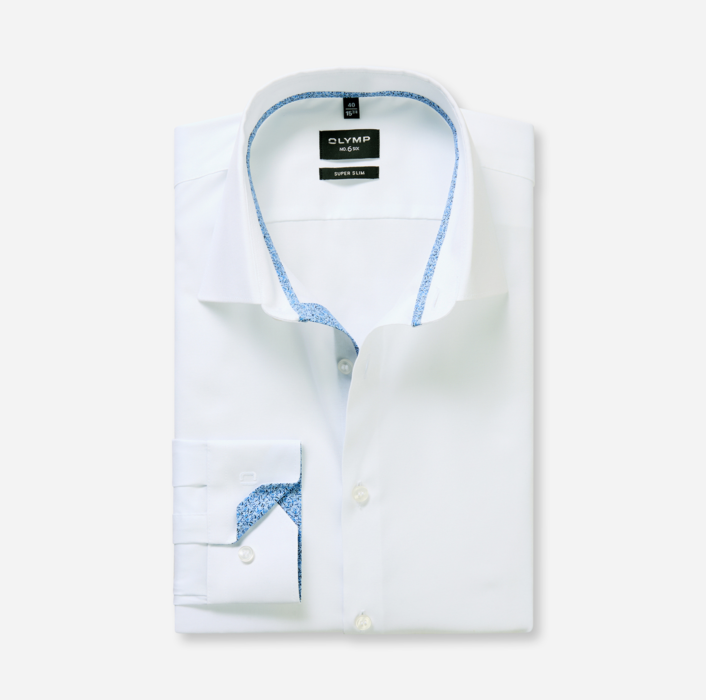 Hemd Herren Weiß – OLYMP No. Six Super Slim