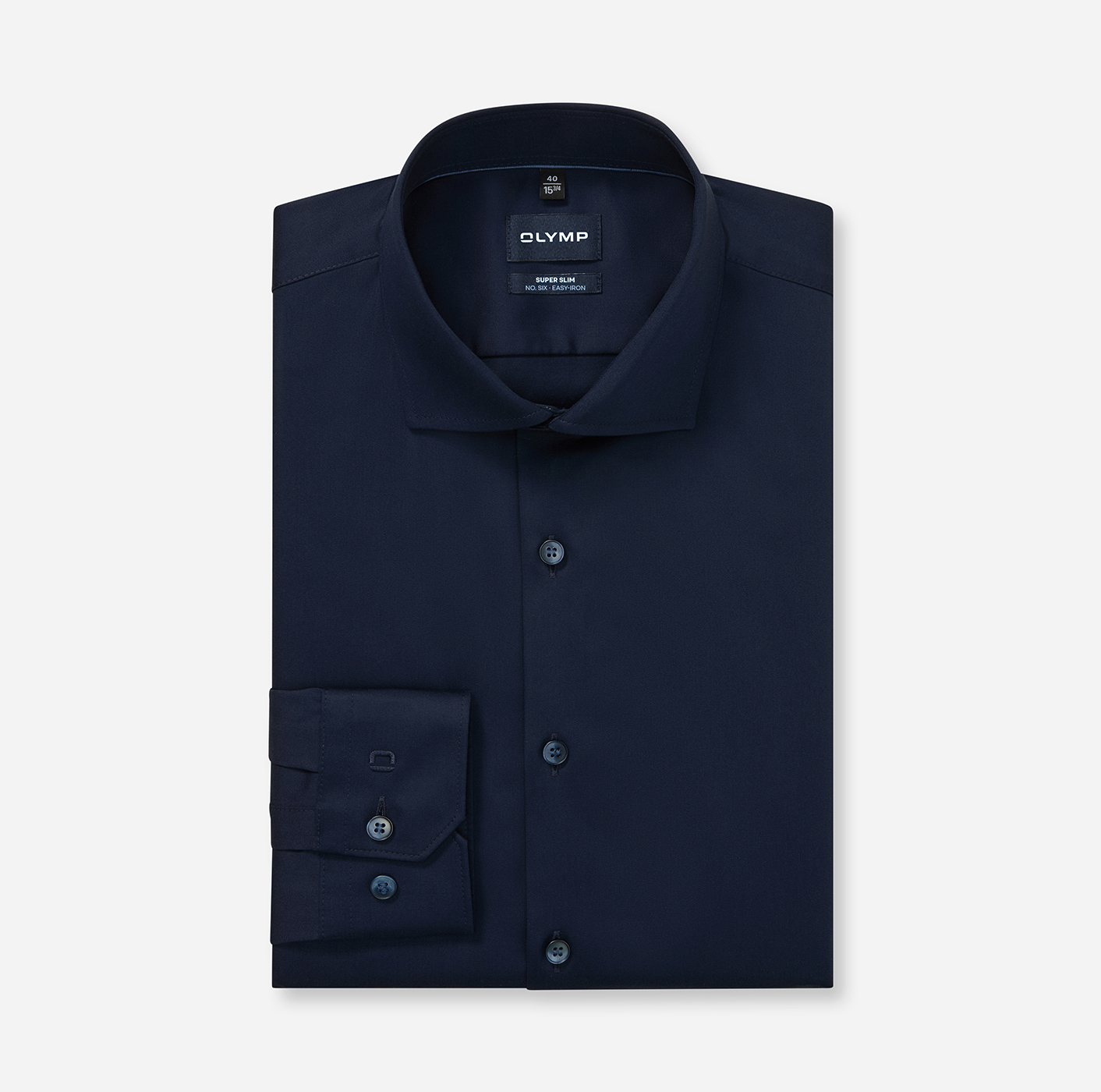 Hemd Herren Kobalt – OLYMP No. Six Super Slim