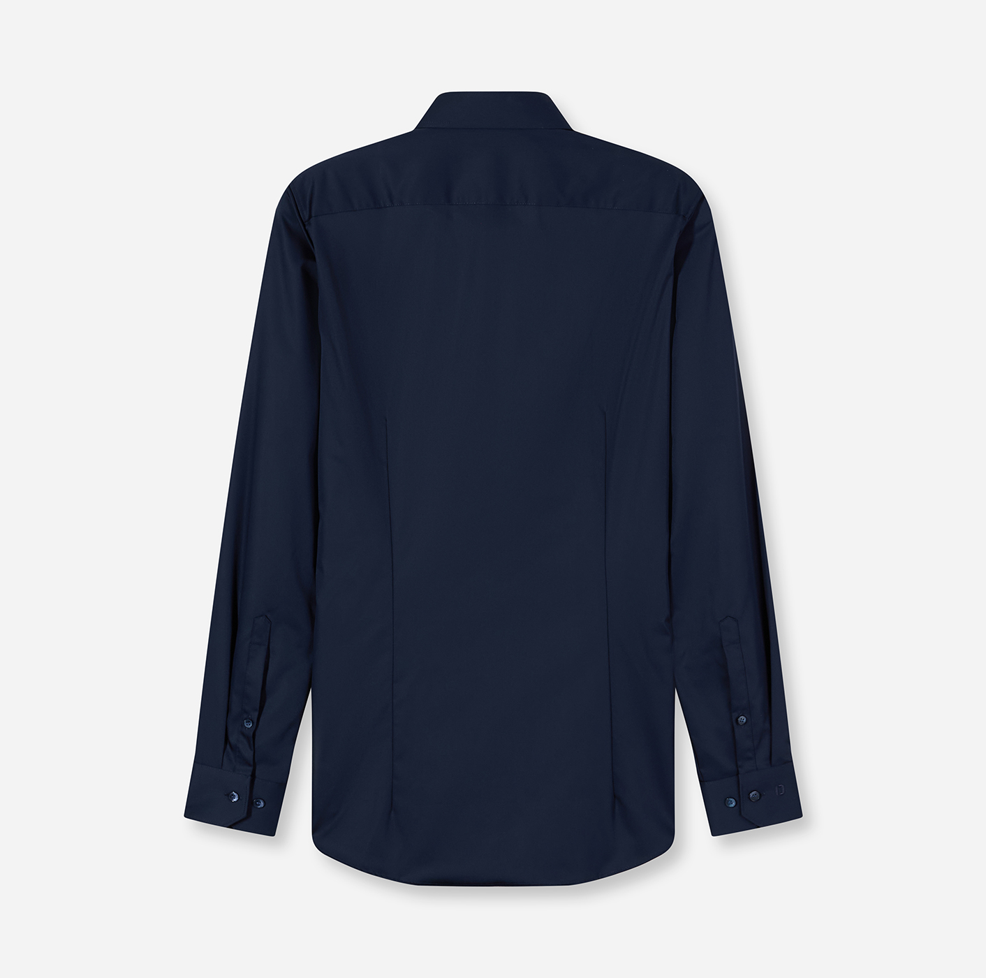 Hemd Herren Kobalt – OLYMP No. Six Super Slim, Detailansicht