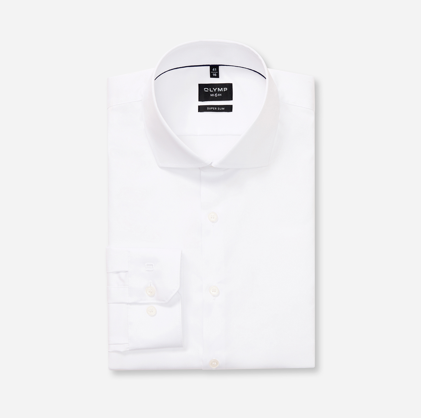 Hemd Herren Weiß – OLYMP No. Six Super Slim