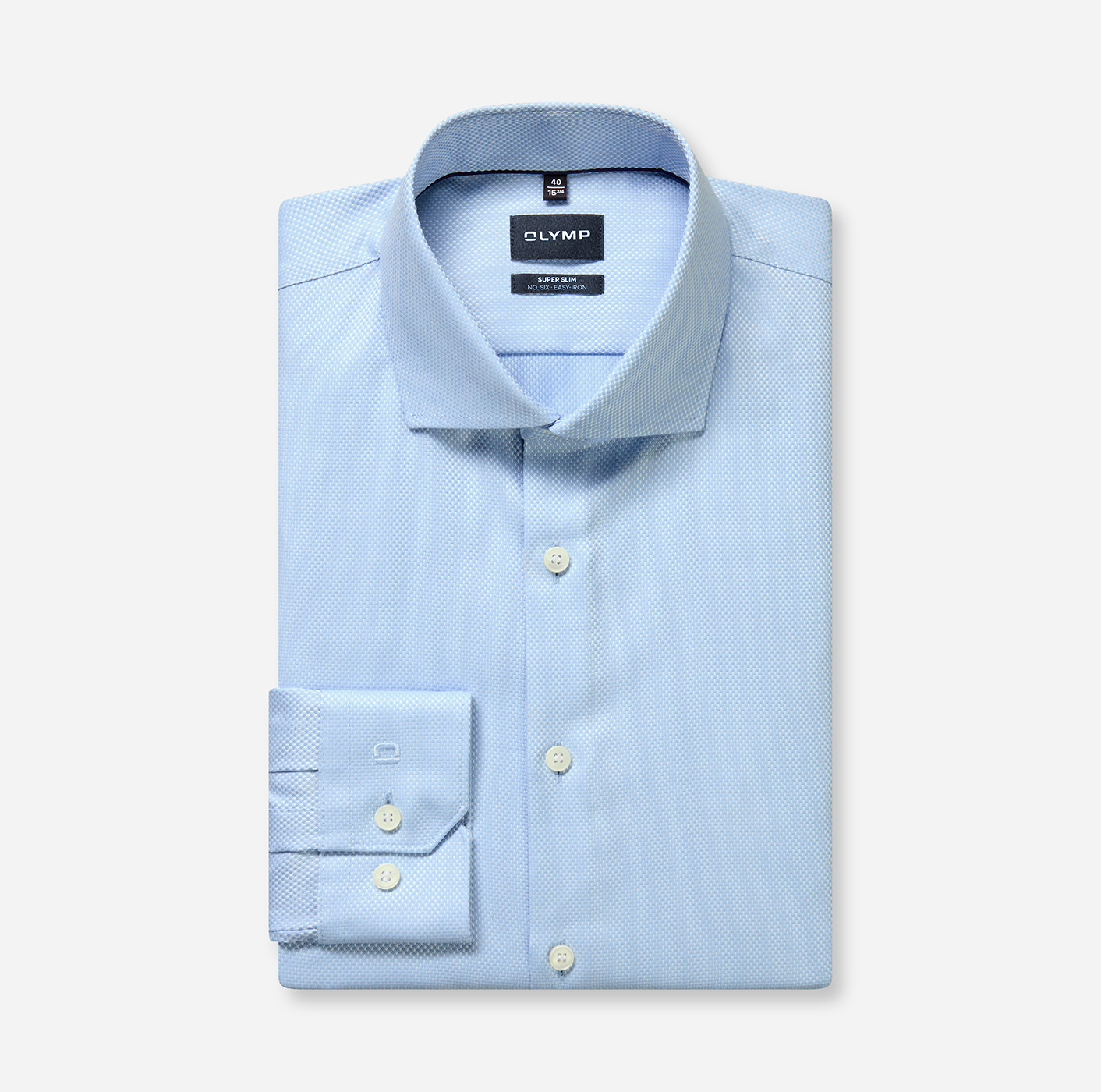 Hemd Herren Bleu – OLYMP No. Six Super Slim