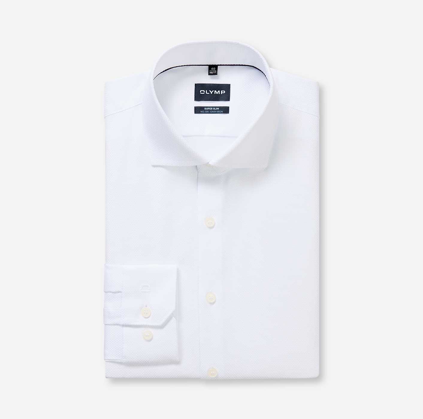 Hemd Herren Weiß – OLYMP No. Six Super Slim