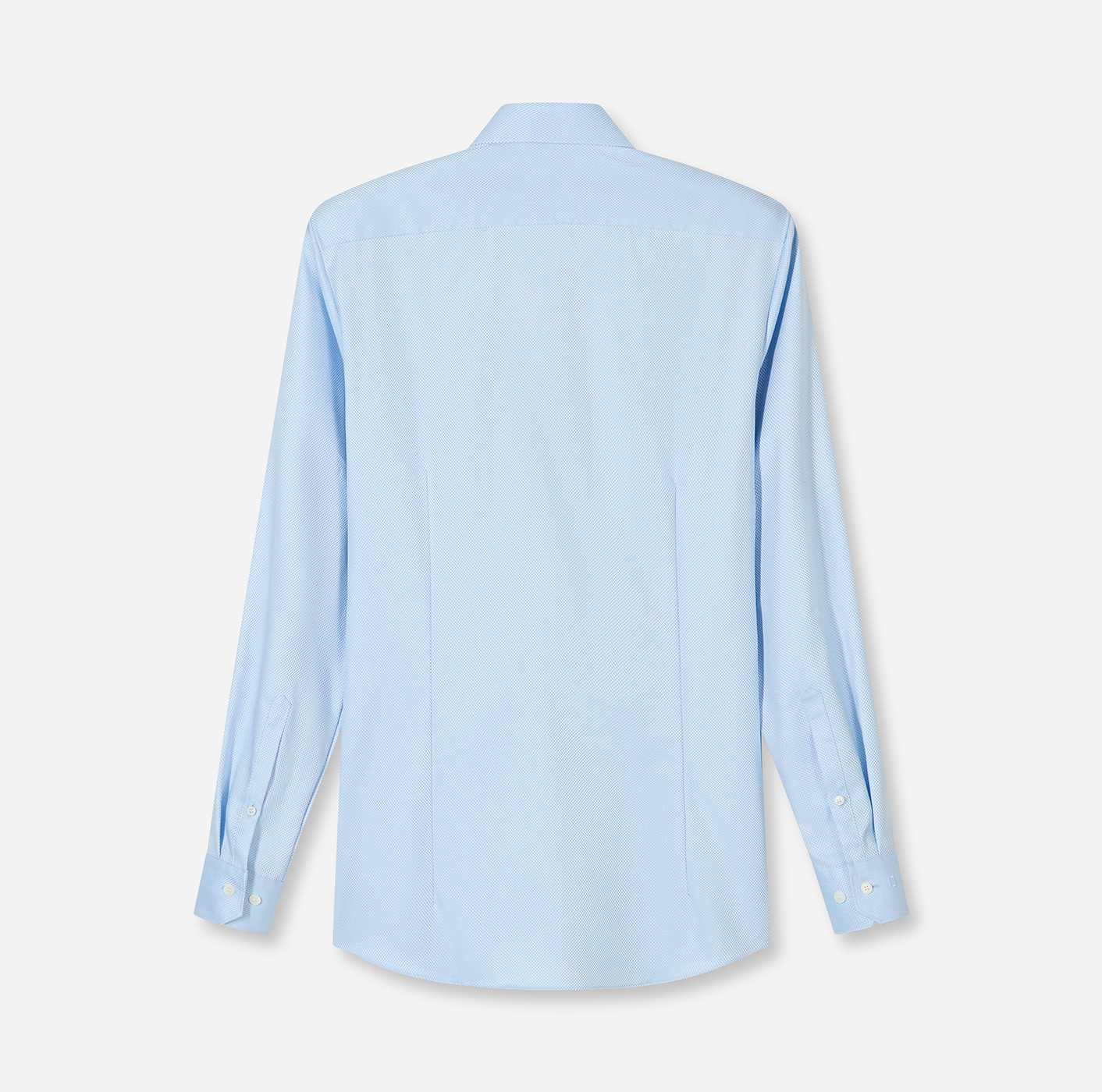 Hemd Herren Bleu – OLYMP No. Six Super Slim, Detailansicht