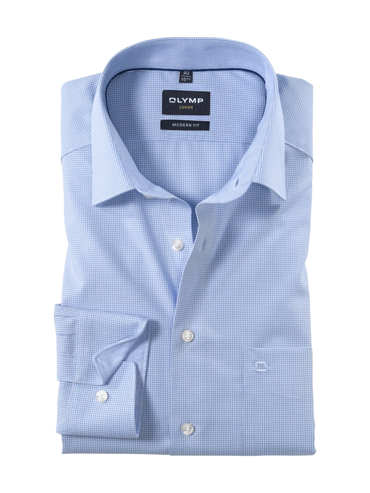 Hemd Herren Bleu – OLYMP Luxor Modern Fit