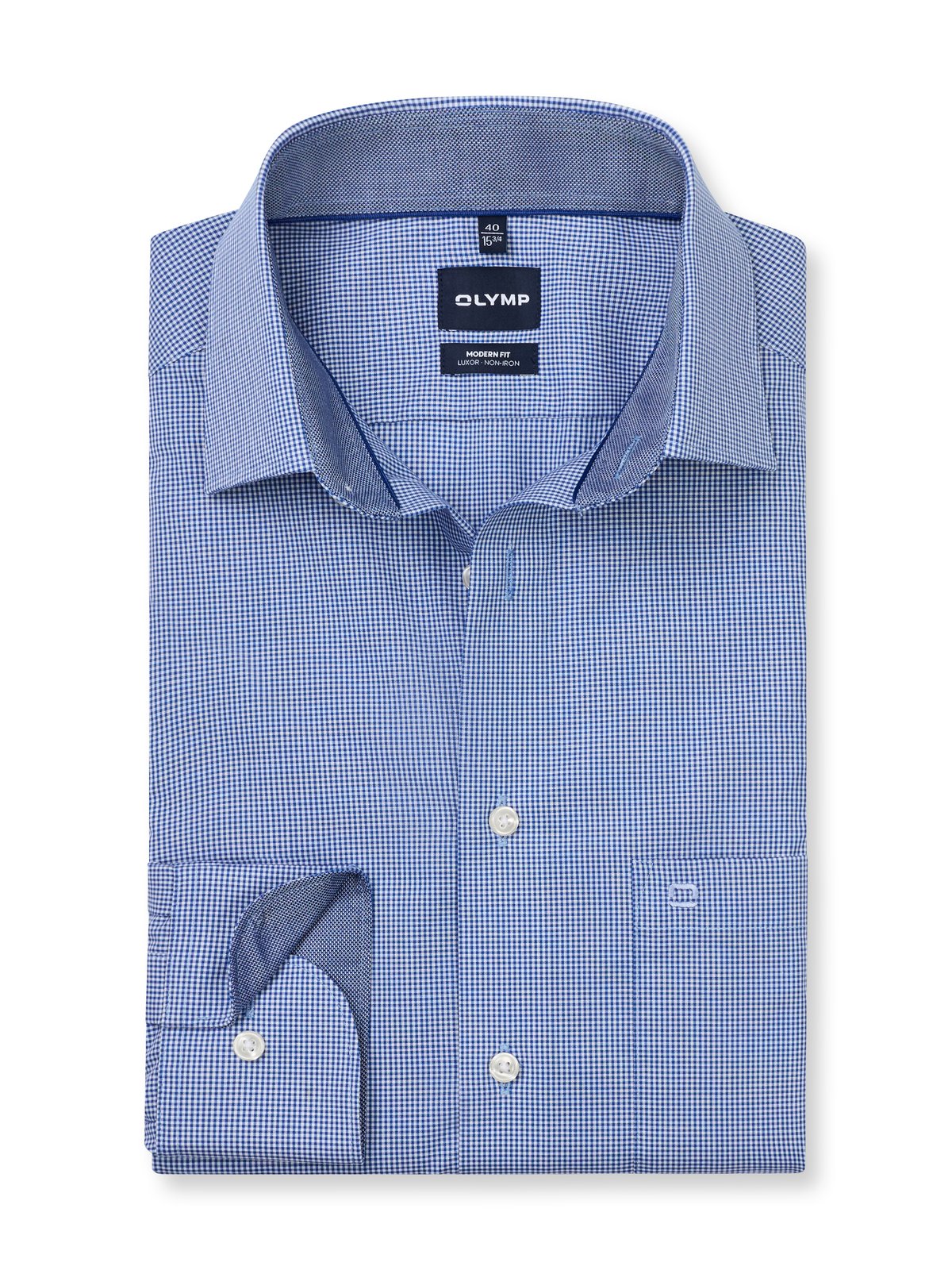Hemd Herren Royal – OLYMP Luxor Modern Fit, Detailansicht