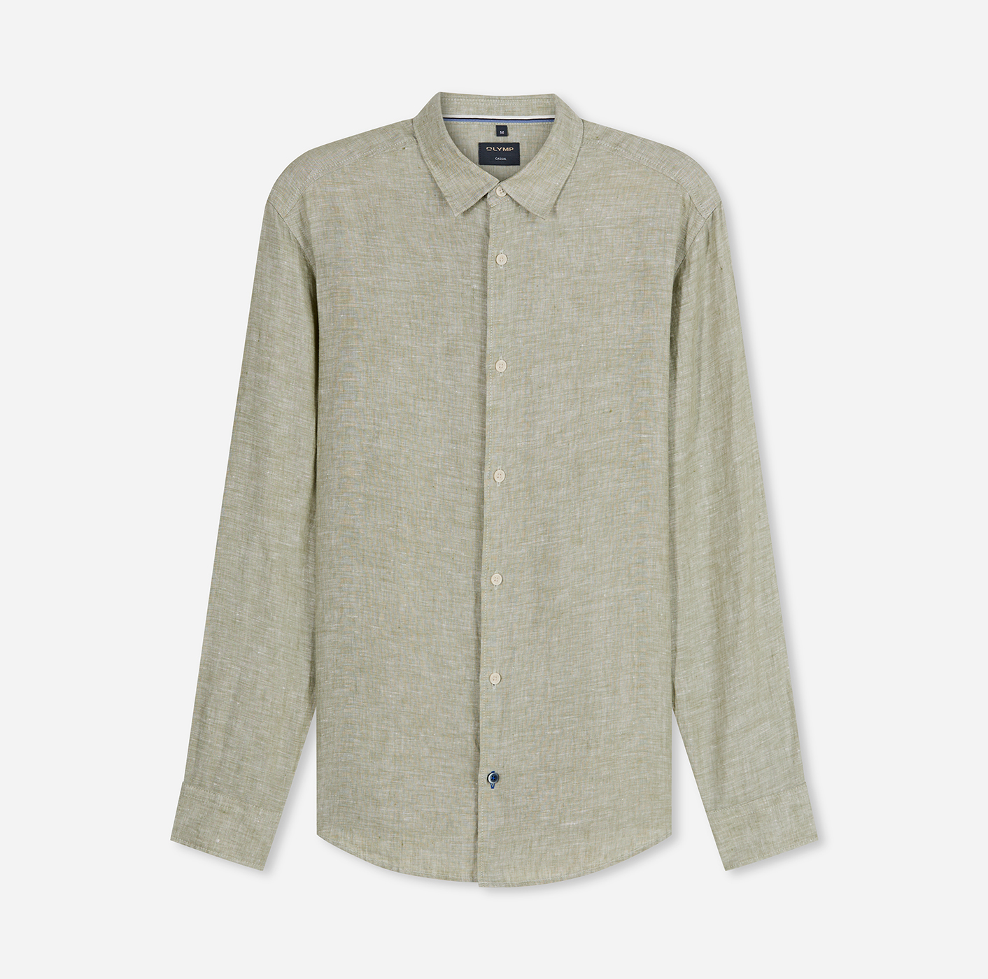 Hemd Herren Oliv – OLYMP Casual Regular Fit