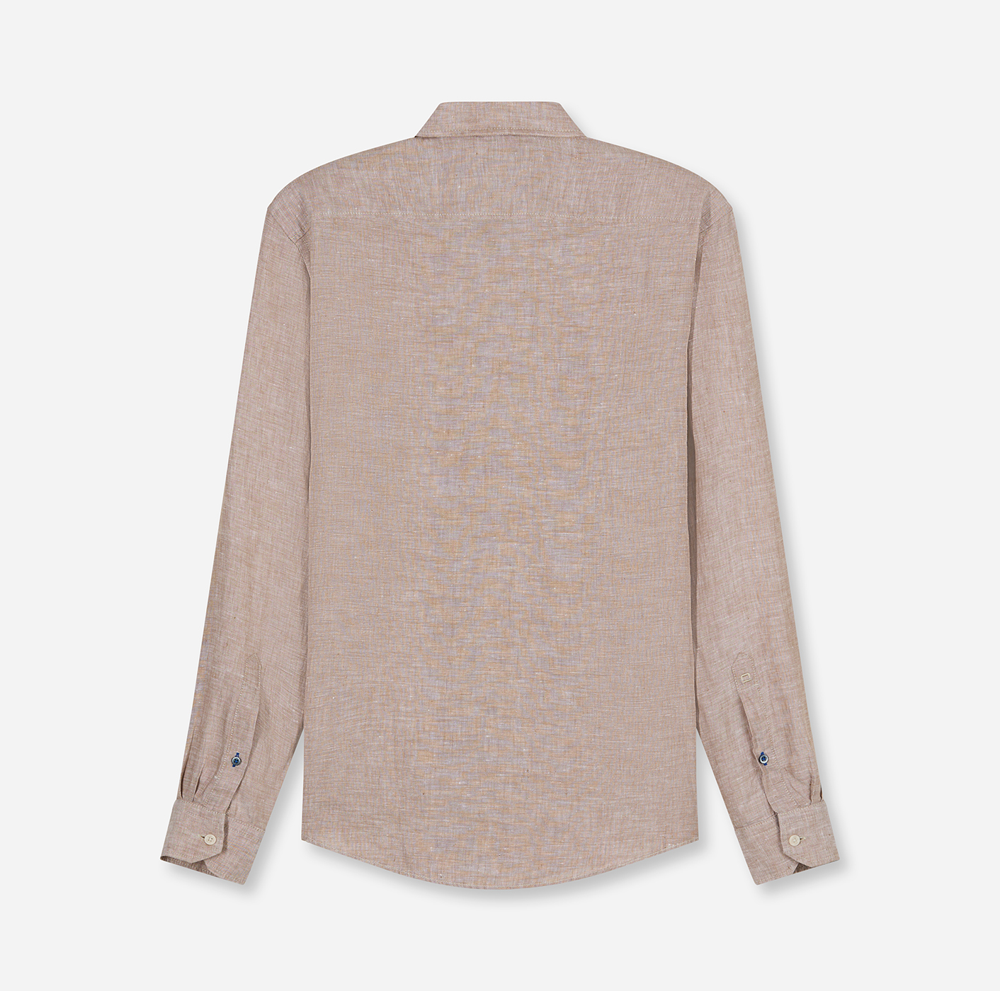 Hemd Herren Braun – OLYMP Casual Regular Fit, Detailansicht