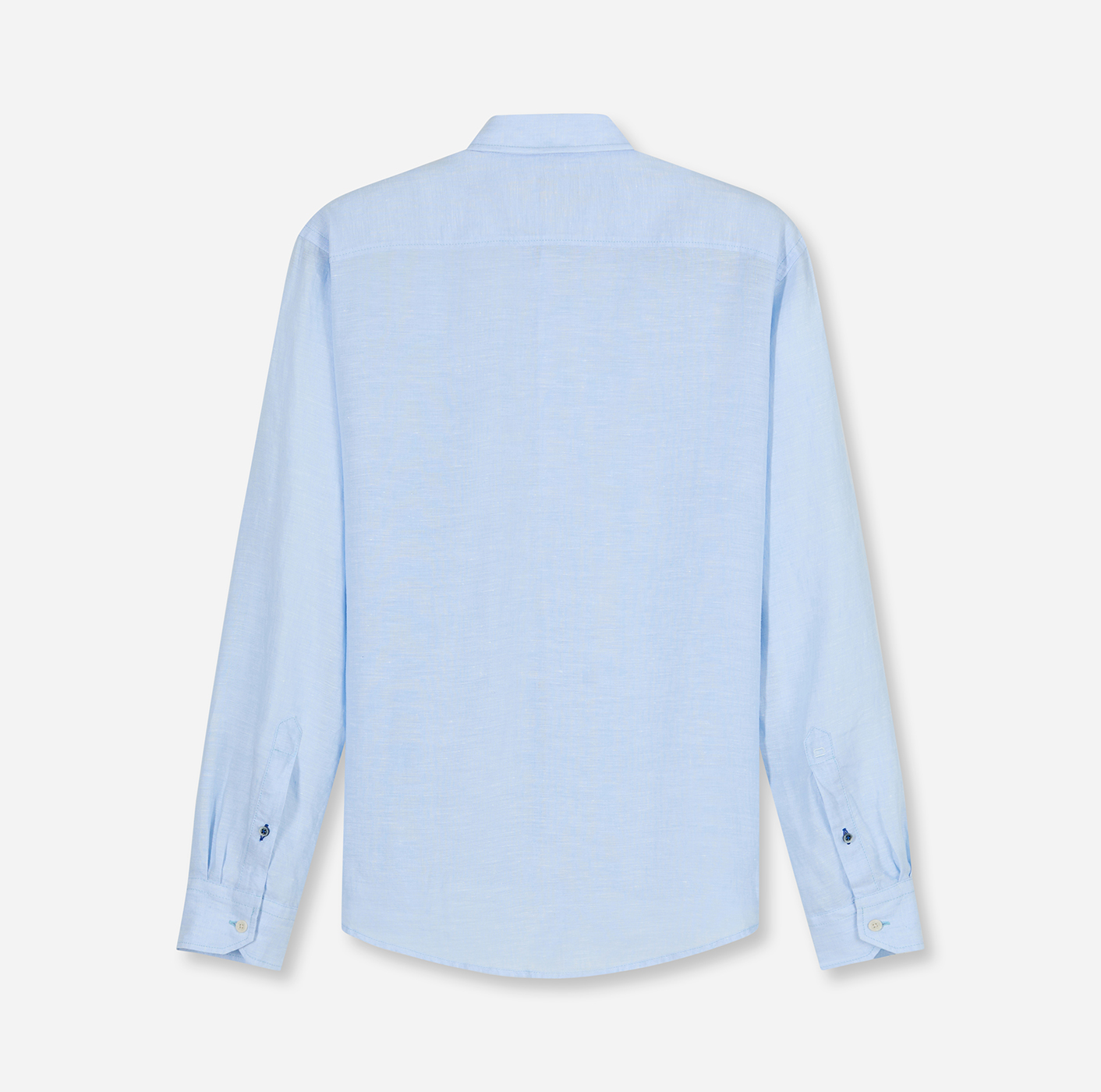 Hemd Herren Hellblau – OLYMP Casual Regular Fit, Detailansicht