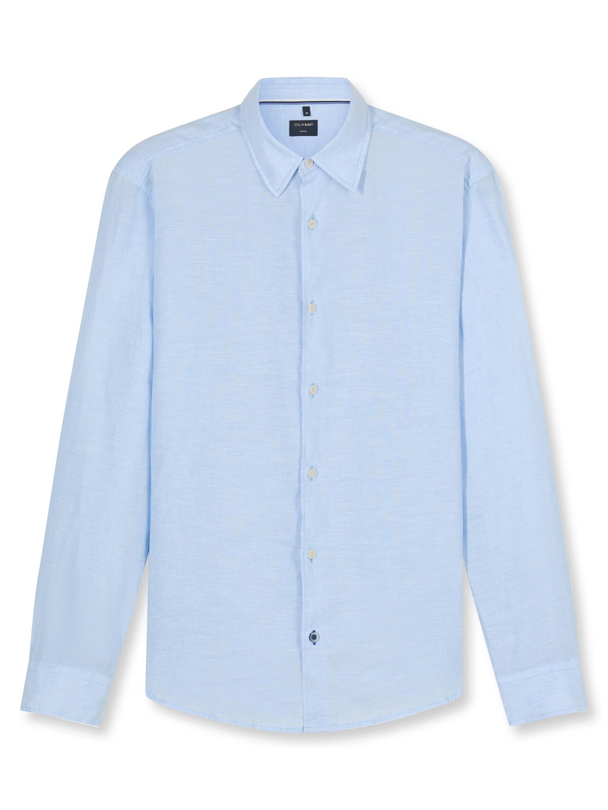 Hemd Herren Hellblau – OLYMP Casual Regular Fit, Detailansicht