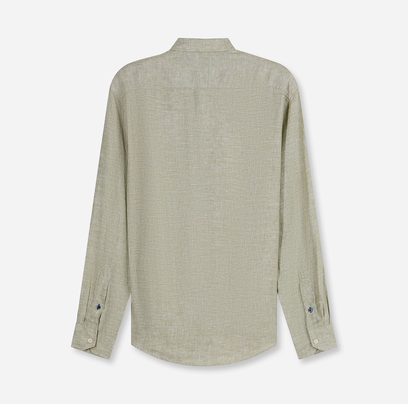 Hemd Herren Oliv – OLYMP Casual Regular Fit, Detailansicht