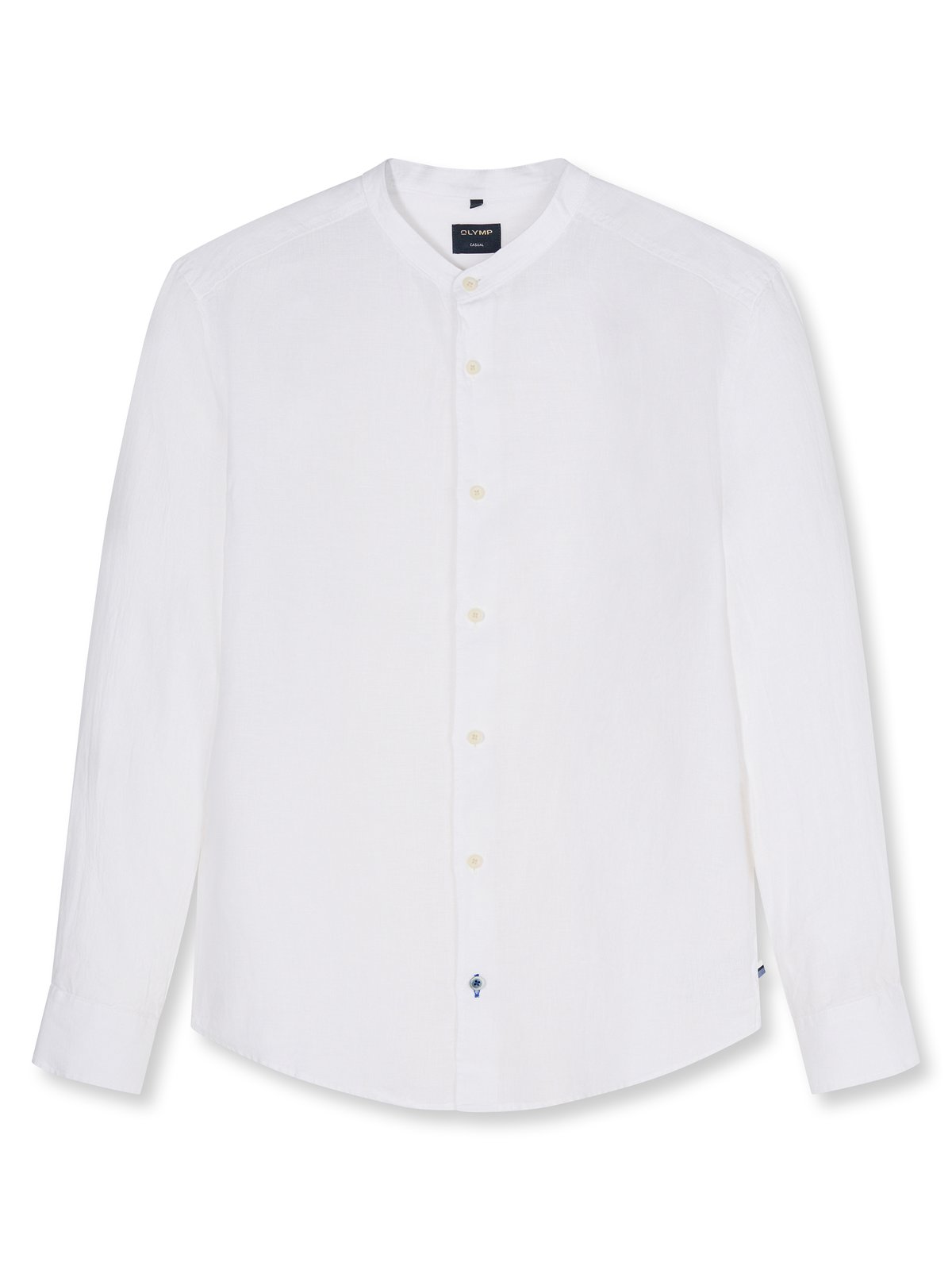 Hemd Herren Weiß – OLYMP Casual Regular Fit, Detailansicht