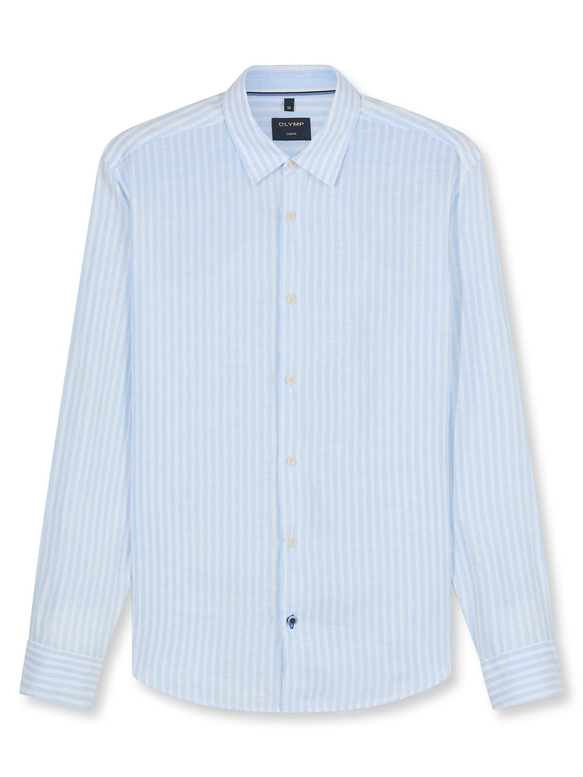Hemd Herren Hellblau – OLYMP Casual Regular Fit, Detailansicht