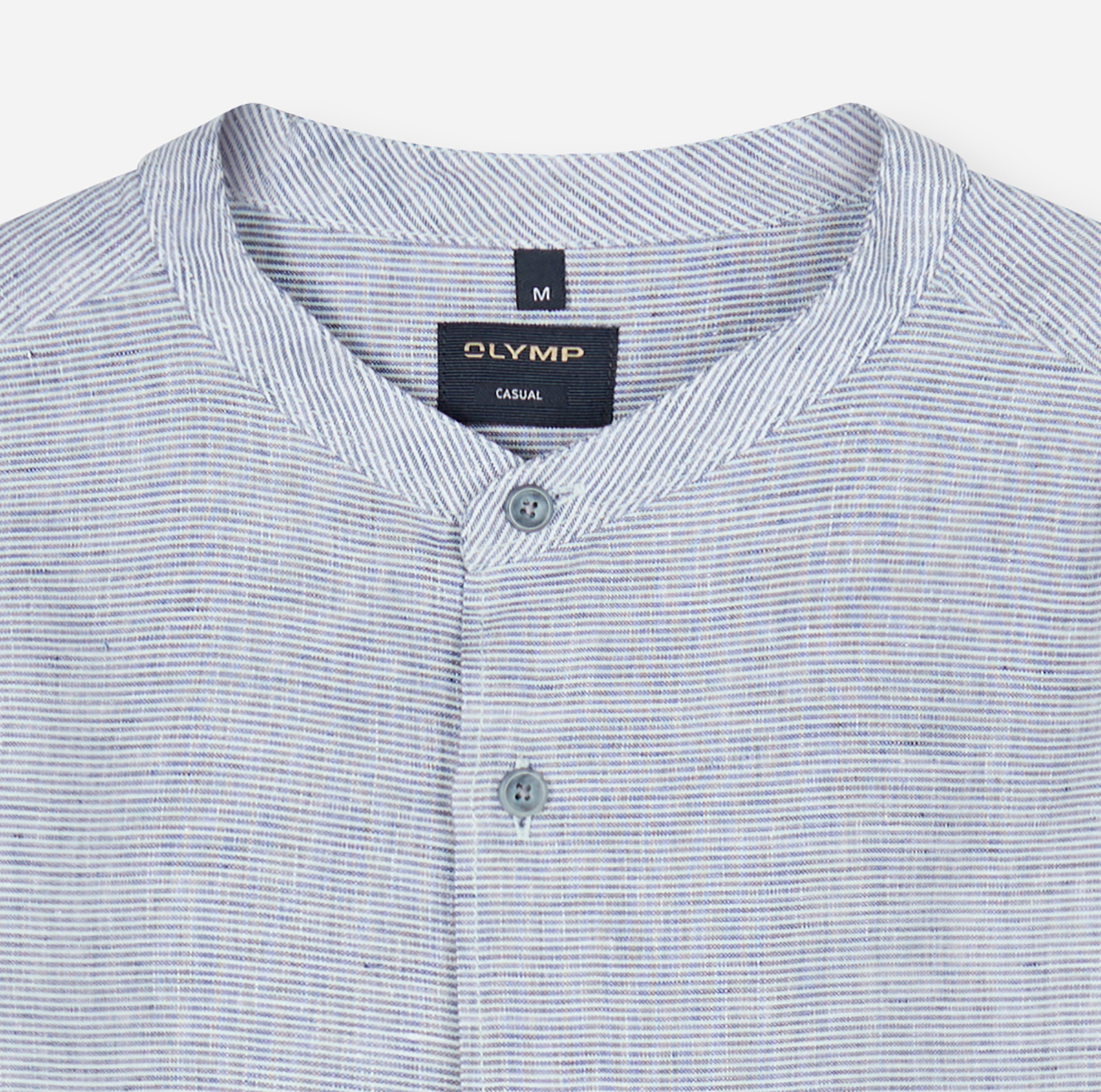 Hemd Herren Royal – OLYMP Casual Regular Fit, Detailansicht