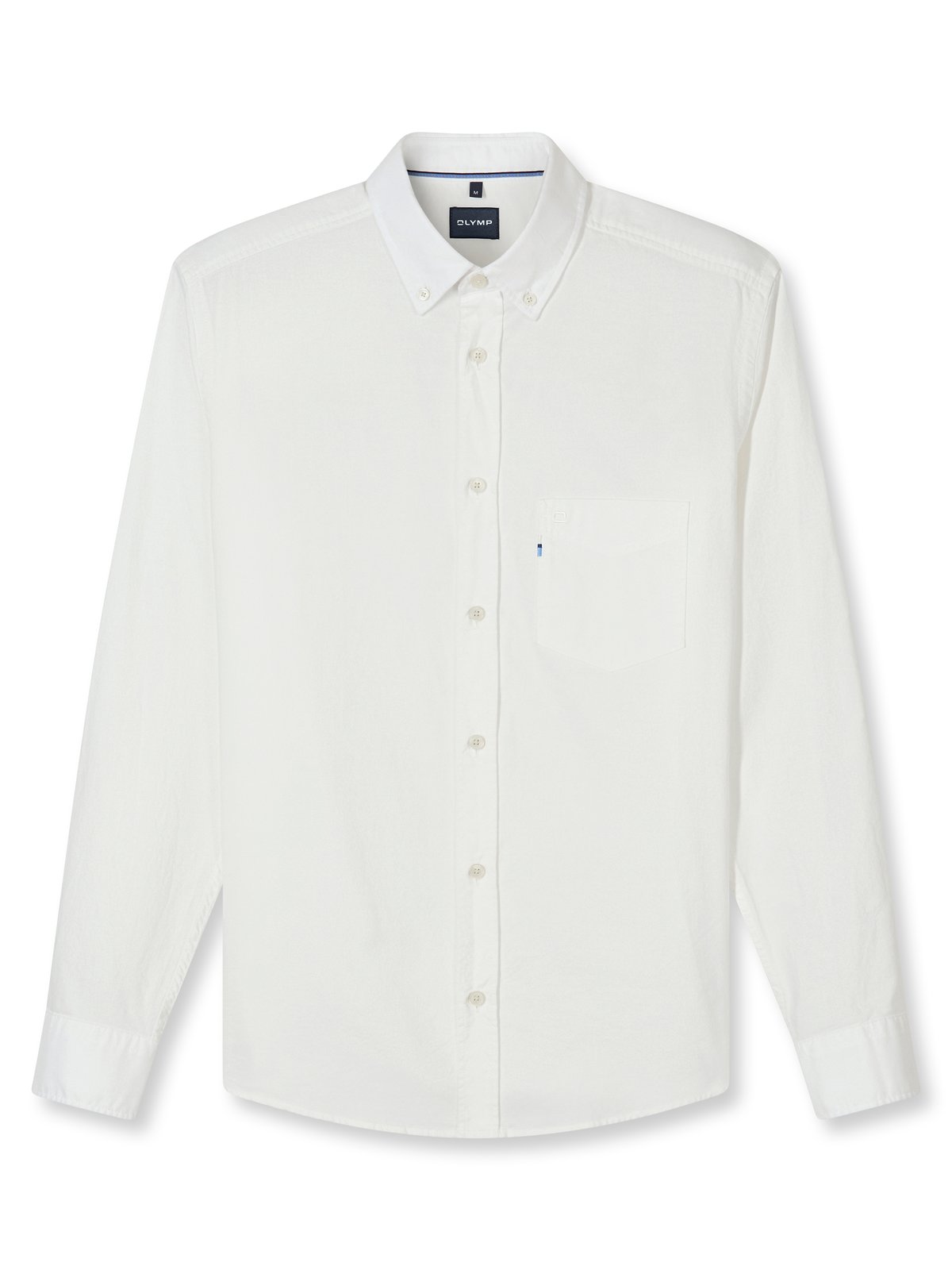 Hemd Herren Weiß – OLYMP Casual Regular Fit, Detailansicht