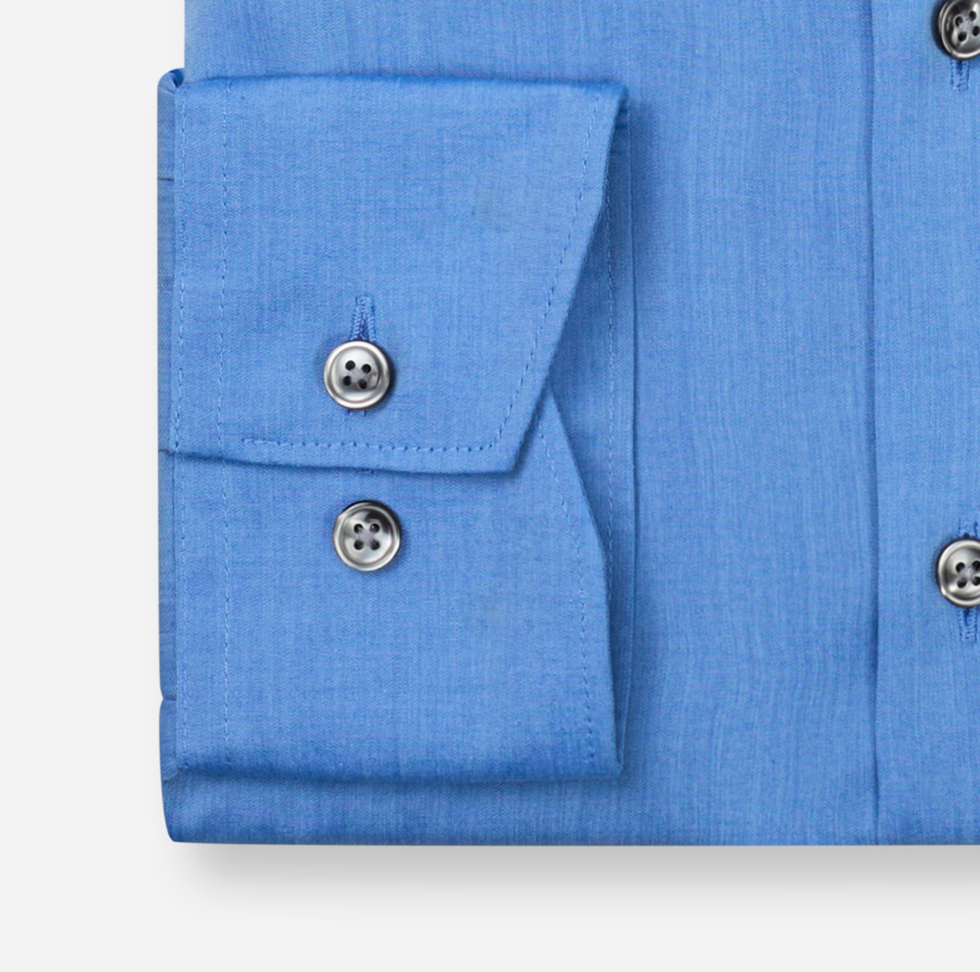 Hemd Herren Blau – OLYMP Luxor Comfort Fit, Detailansicht