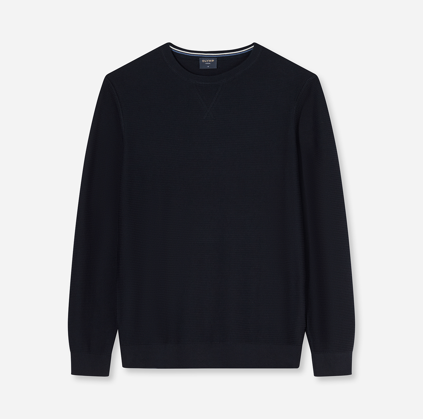 Pullover Herren Marine – OLYMP Casual Strick Regular Fit