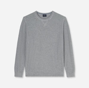 Pullover Herren Anthrazit – OLYMP Casual Strick Regular Fit
