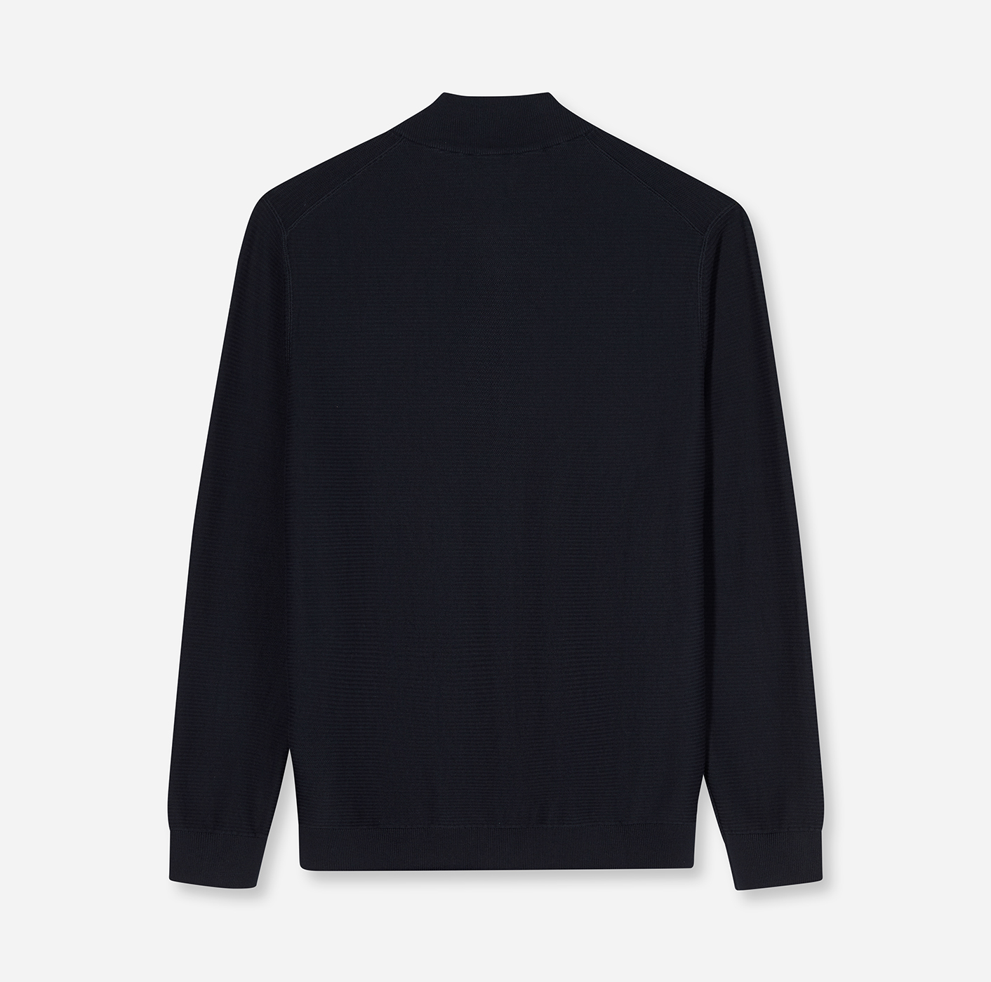 Pullover Herren Marine – OLYMP Casual Strick, Detailansicht