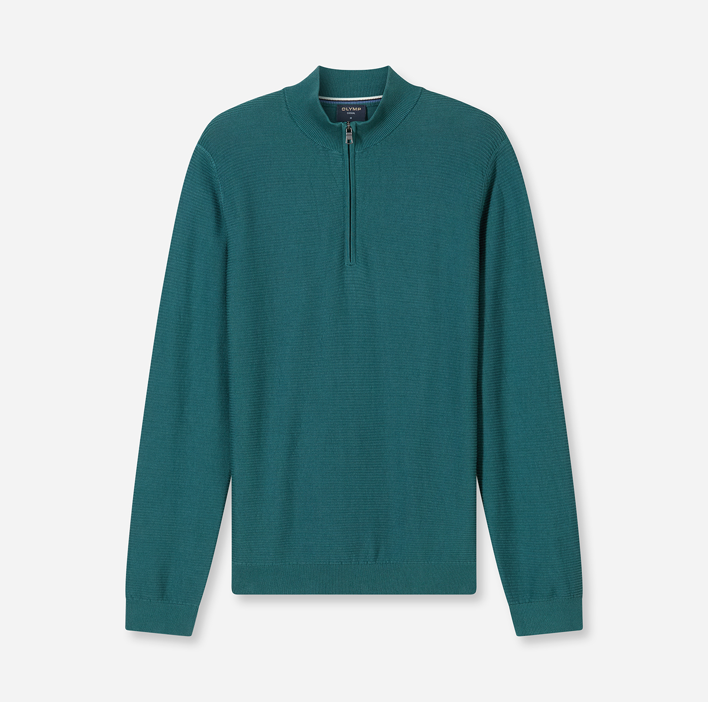 Pullover Herren Türkis – OLYMP Casual Strick Regular Fit