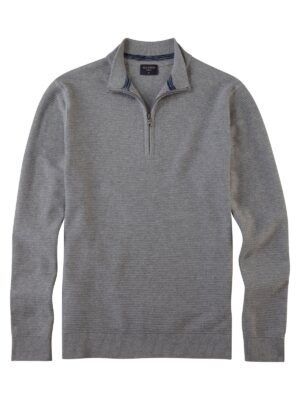 Pullover Herren Anthrazit – OLYMP Casual Strick Regular Fit