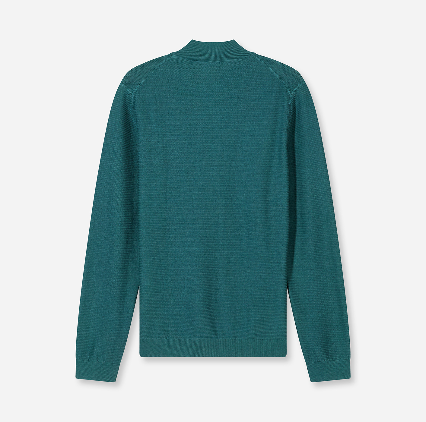 Pullover Herren Türkis – OLYMP Casual Strick Regular Fit, Detailansicht