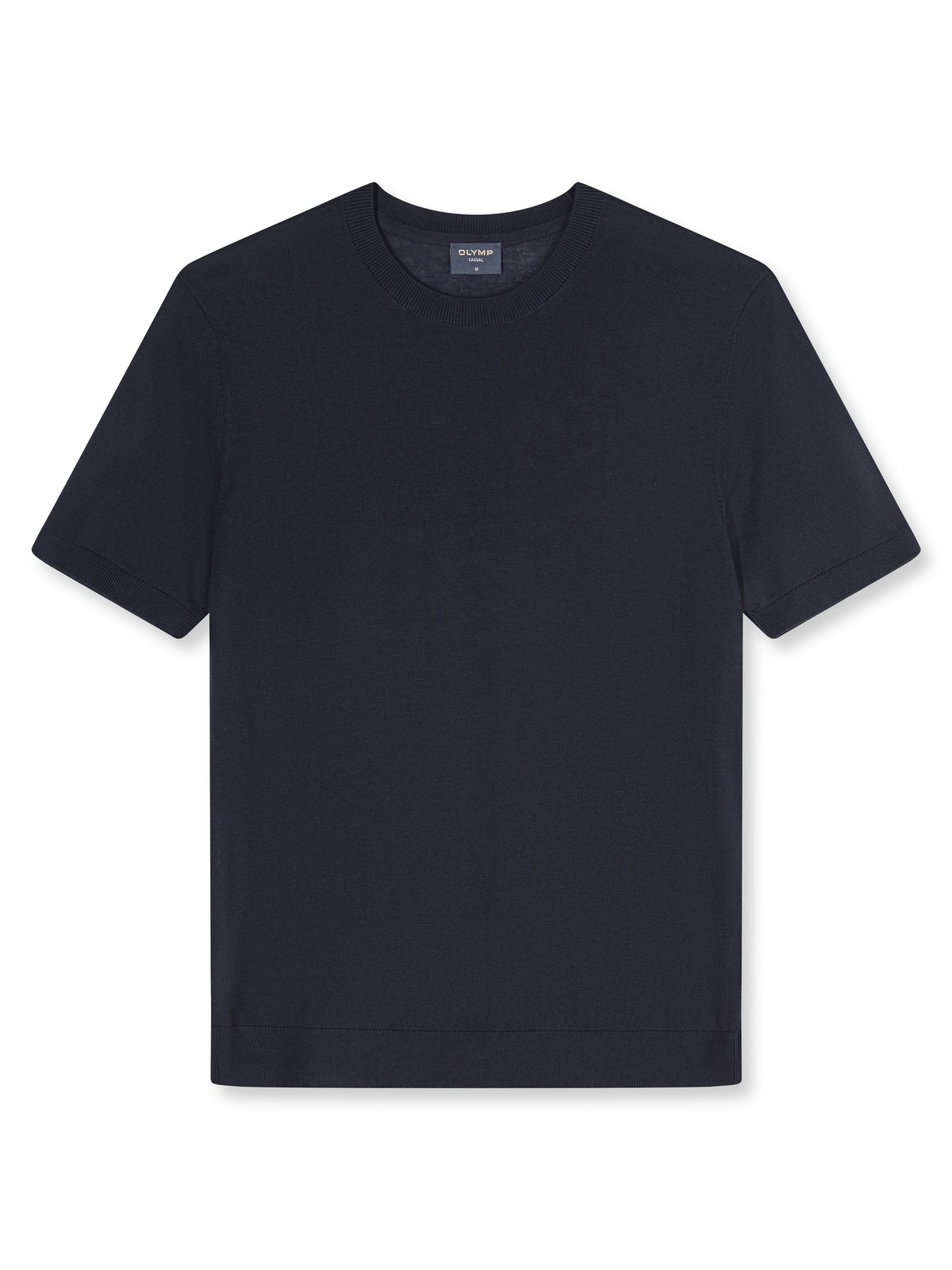 Pullover Herren Marine – OLYMP Casual Strick, Detailansicht