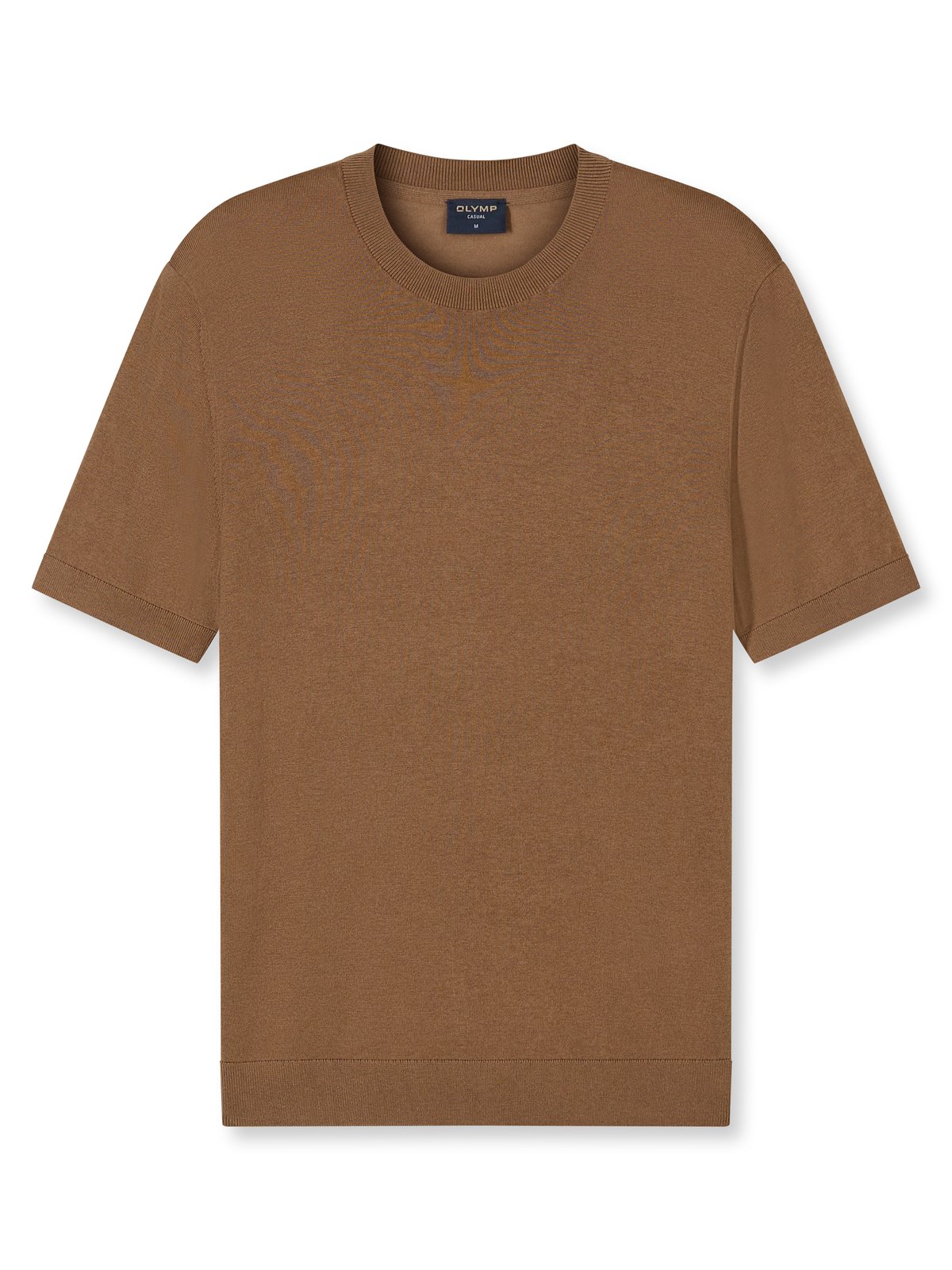 Pullover Herren Nougat – OLYMP Casual Strick, Detailansicht