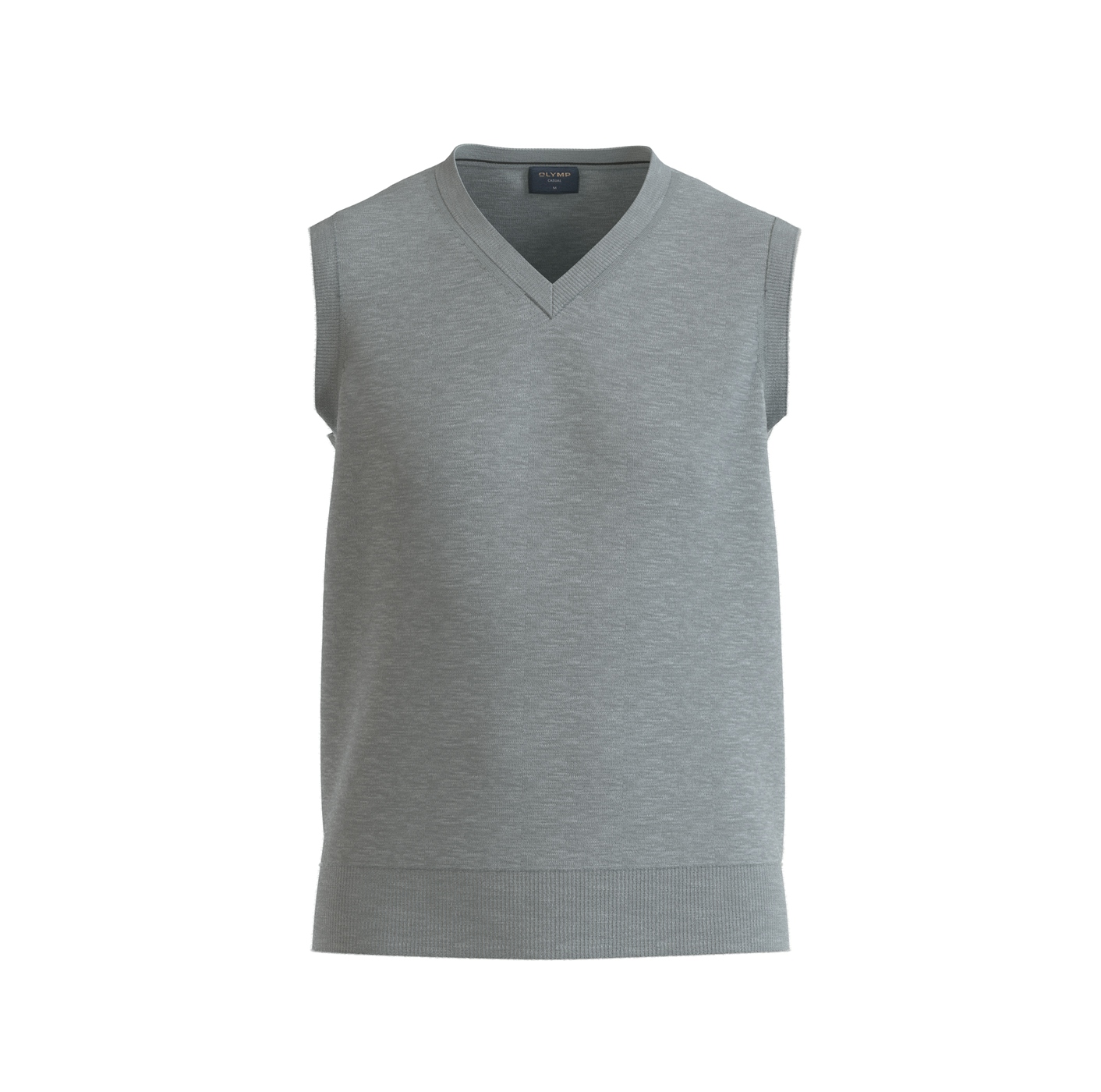 Pullover Herren Silbergrau – OLYMP Casual Strick