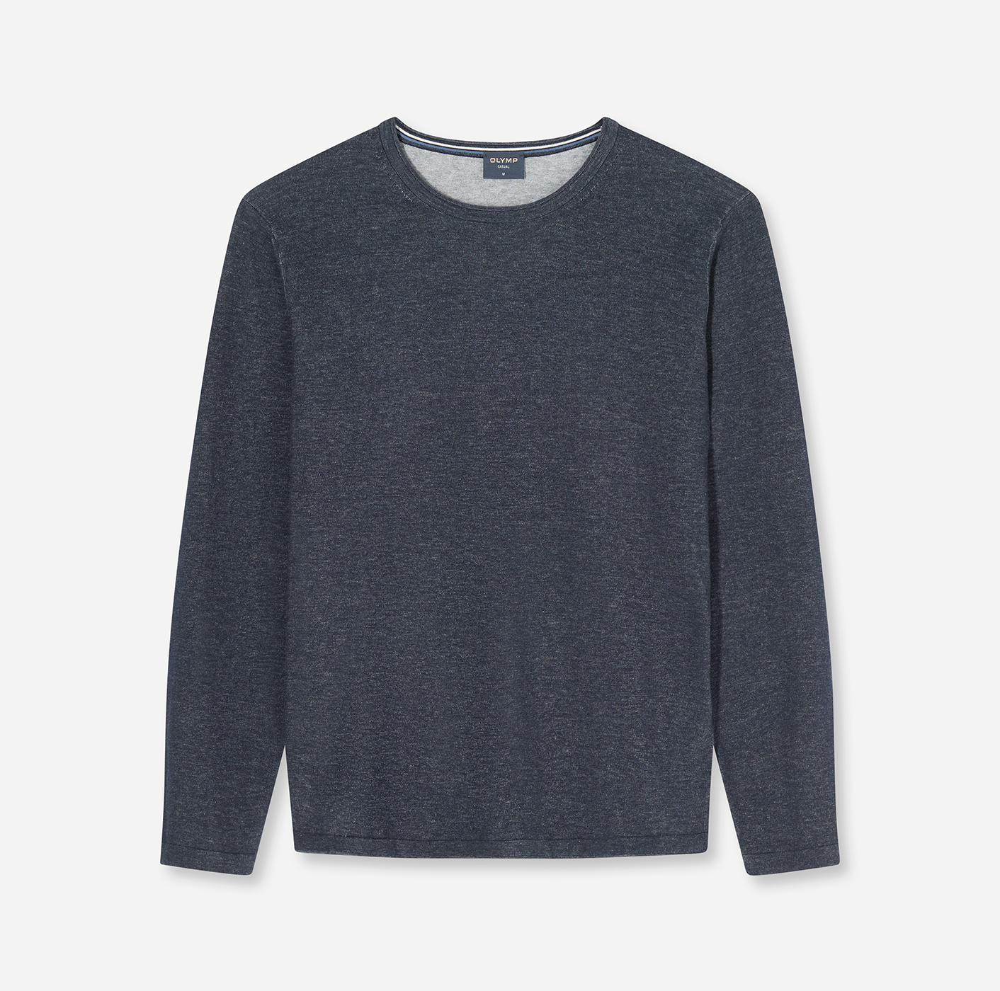 Pullover Herren Marine – OLYMP Casual Strick Regular Fit