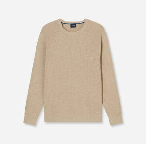 Pullover Herren Hellbeige – OLYMP Casual Strick Regular Fit