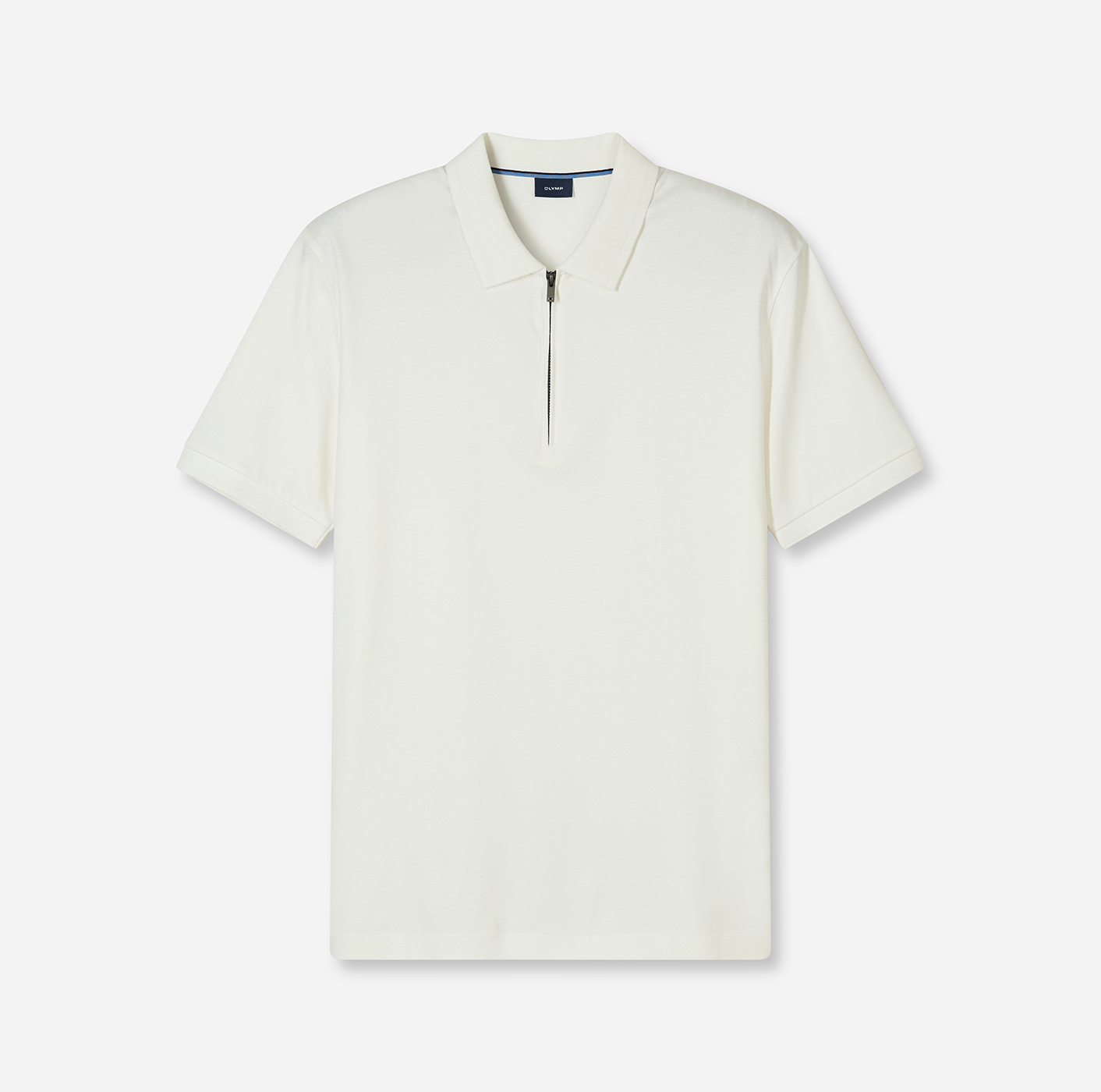 Poloshirt Herren Off white – OLYMP Casual Wirk Regular Fit